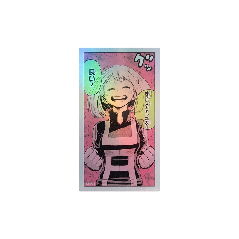 [Pre-order] [Made-to-order] JUMP Store Limited "My Hero Academia" HOLOGRAM KOMA STICKER - Ochaco Uraraka